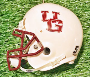 Union Grove High School Mini Football Helmet