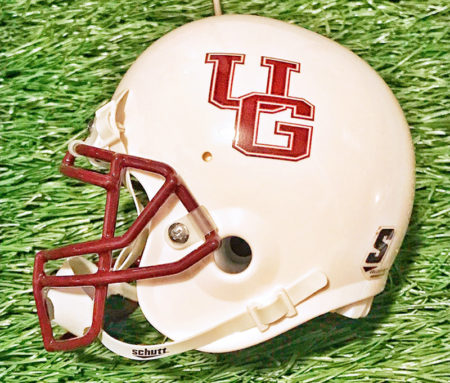 Union Grove High School Mini Football Helmet
