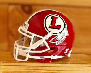 Loudon High School Mini Football Helmet