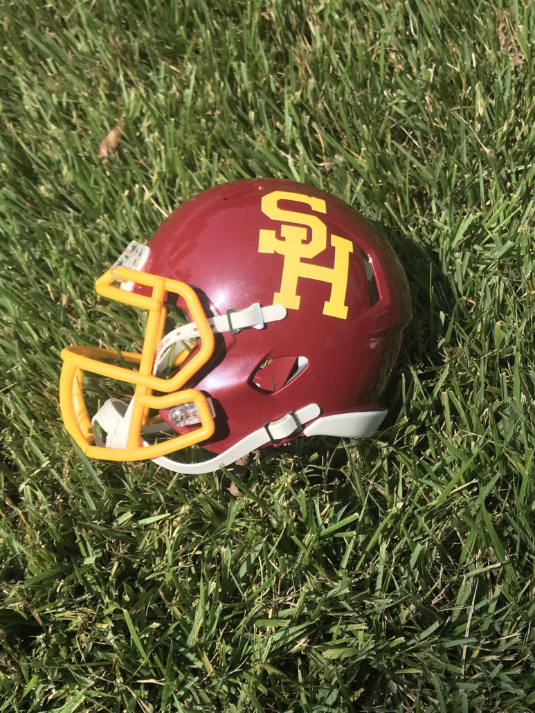 Science Hill Hilltoppers (Tennessee) Mini Football Helmet 97 Sports