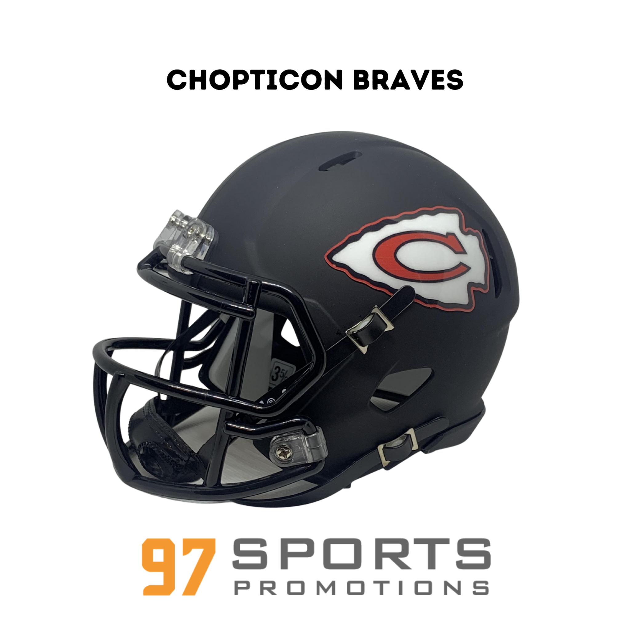 Chopticon High School Braves (MD) Mini Football Helmet - 97 Sports ...