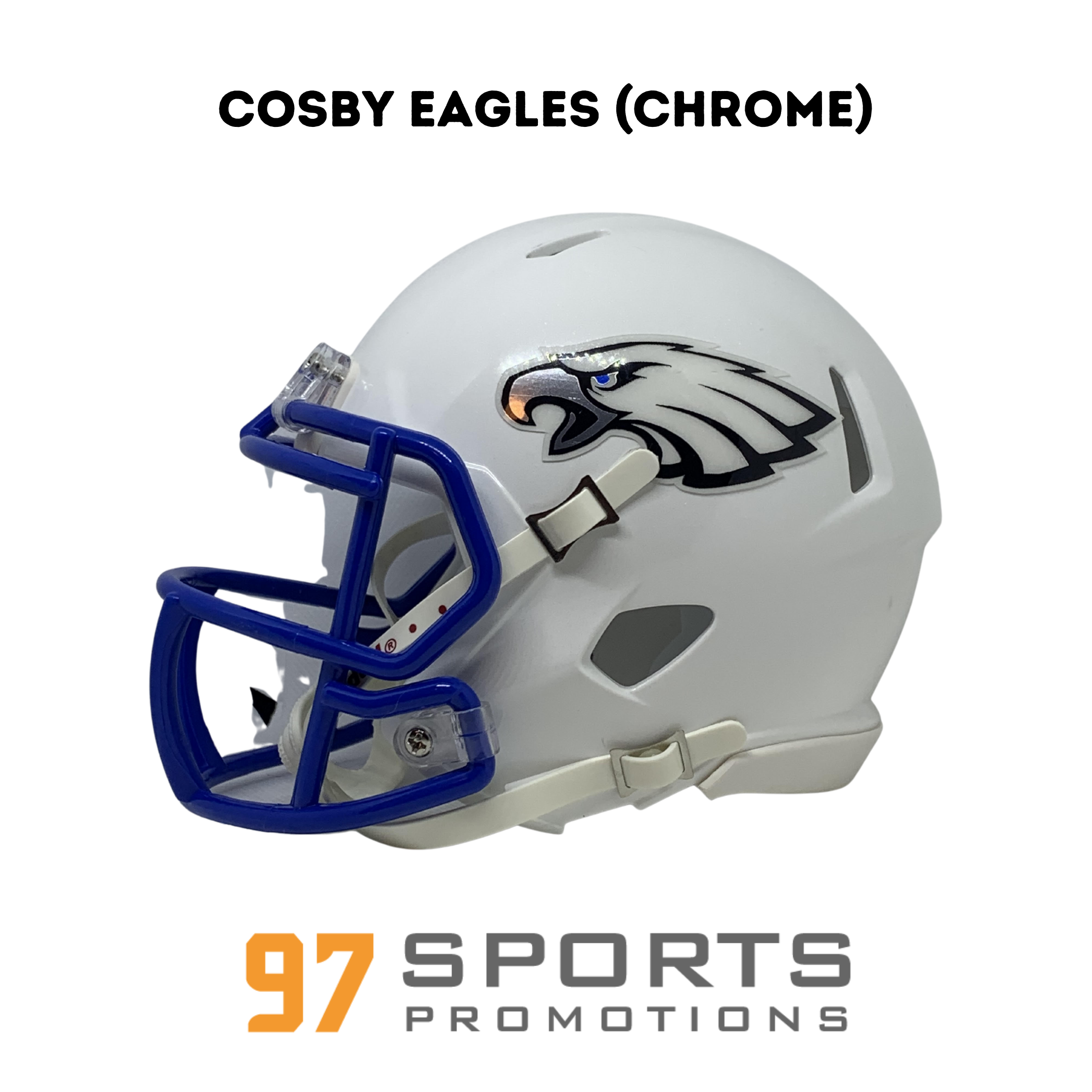 Cosby High School Eagles (TN) Mini Football Helmet - 97 Sports Promotions