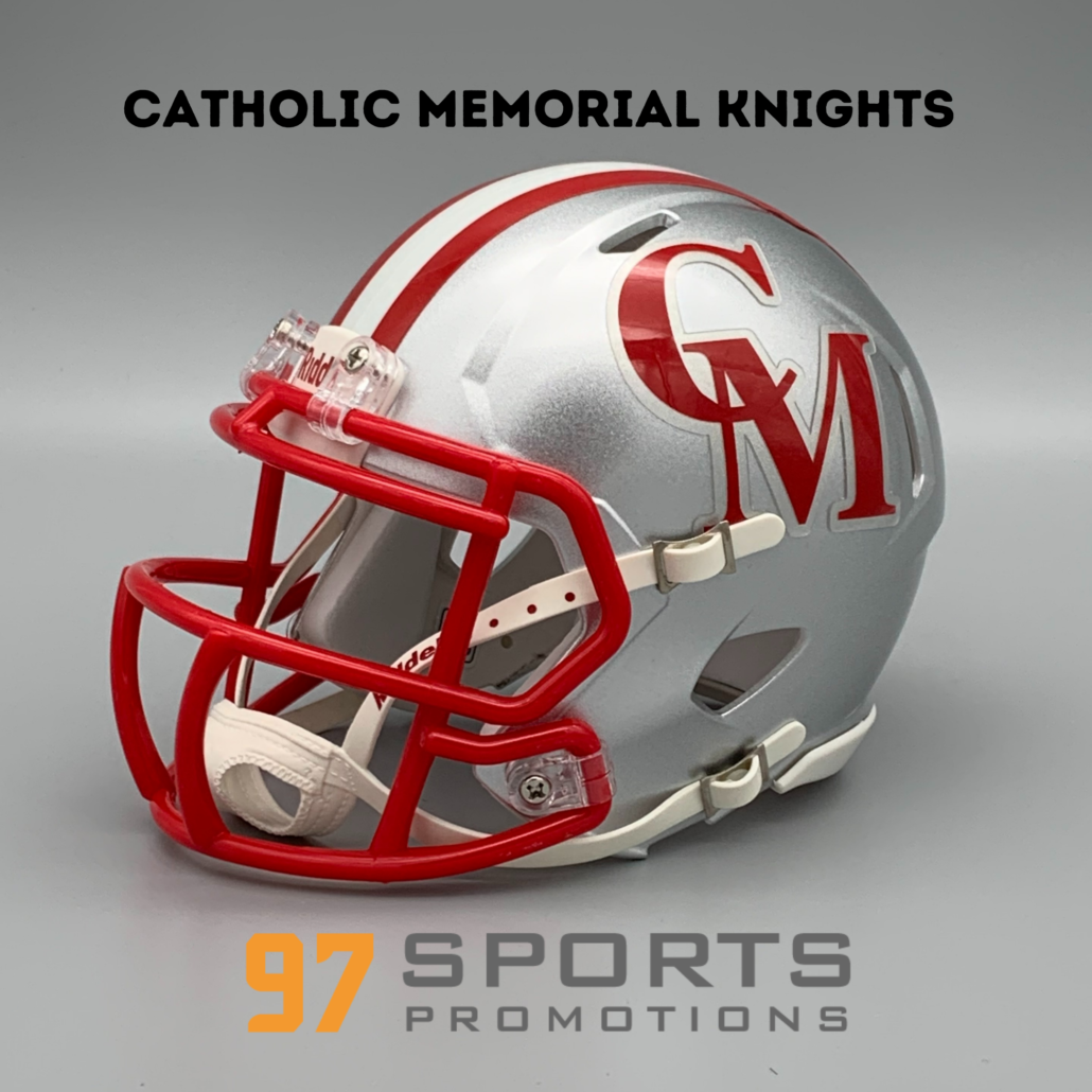 Catholic Memorial Knights (MA) Mini Football Helmet 97 Sports Promotions