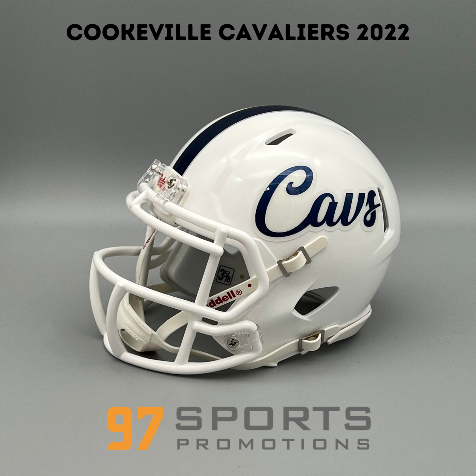 Cookeville Cavaliers 2022 Mini Football Helmet 97 Sports Promotions